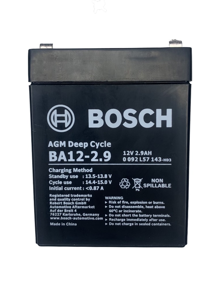 BA12-2.9, AGM Batteries