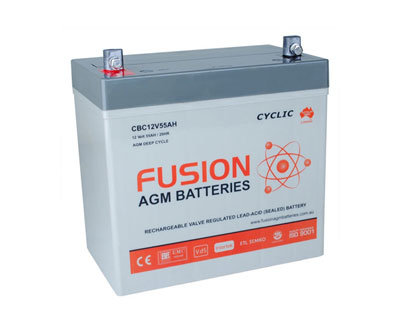 CBC12V55AH, AGM Batteries
