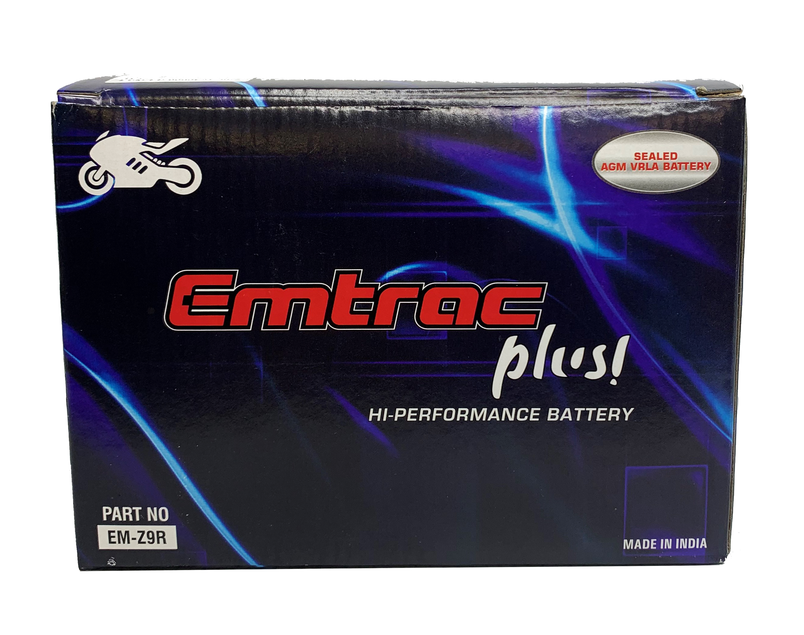 EM-Z9R, Motorcycle  Batteries