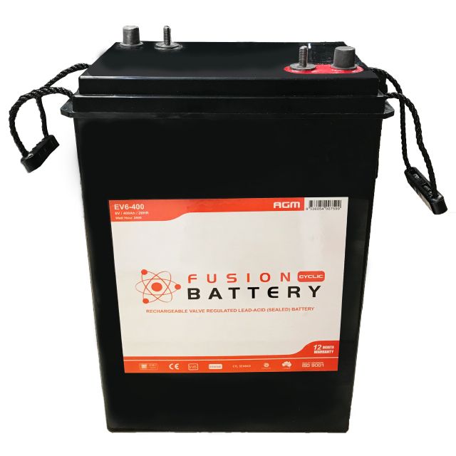 EV6-400, AGM Batteries