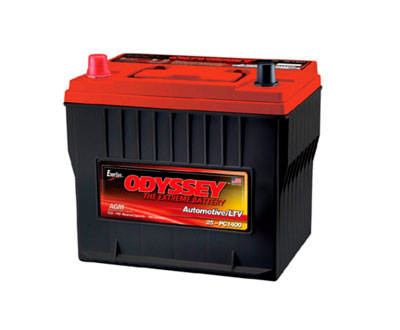 PC1400-35, Passenger Starting Batteries