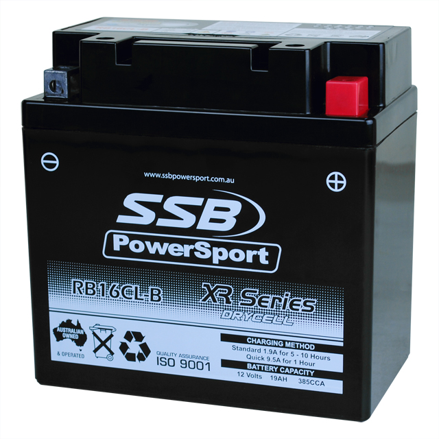 RB16CL-B, Motorcycle  Batteries
