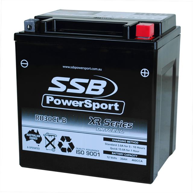 RB30CL-B, Motorcycle  Batteries