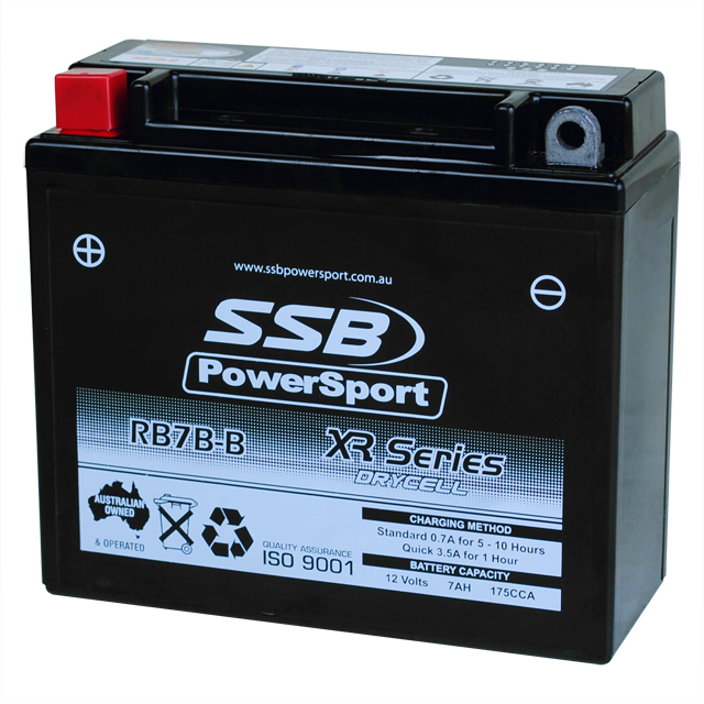 RB7B-B, Motorcycle  Batteries