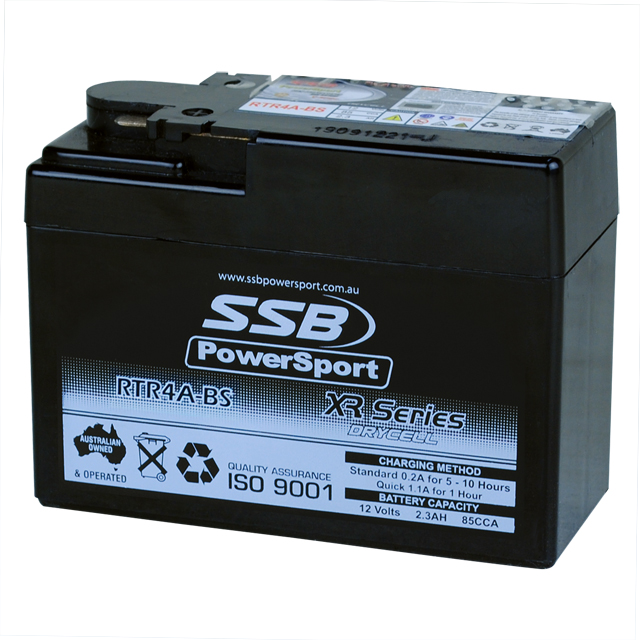 RTR4A-BS, Motorcycle  Batteries