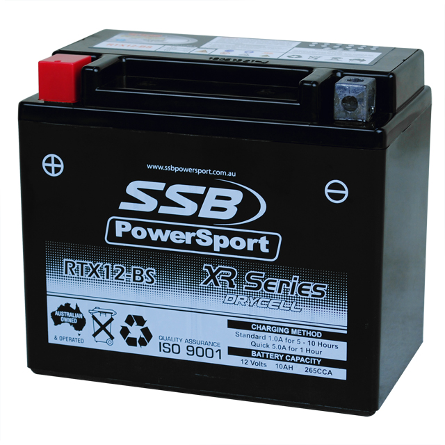 RTX12-BS, Motorcycle  Batteries
