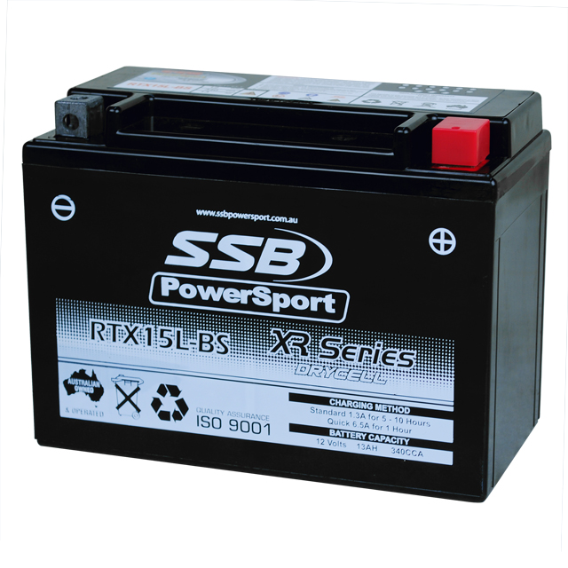 RTX15L-BS, Motorcycle  Batteries