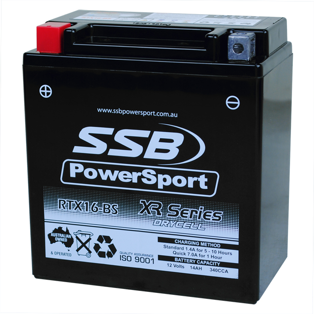 RTX16-BS, Motorcycle  Batteries
